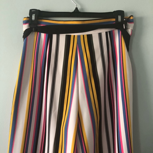 LENA GABRIELLE Striped Wide Leg Pants NWOT - Picture 4 of 8